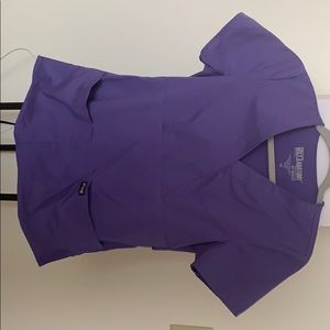Purple Scrub Top